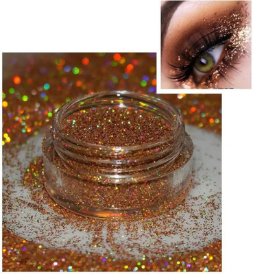 Yuency 3D Finish Multi Purpose Soft Touch Brown shimmery glitter(BROWN)
