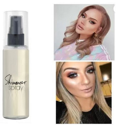 Luipui SILVER FACE BODY SHIMMER HIGHLITER FOR WOMAN & GIRL Highlighter(SILVER)