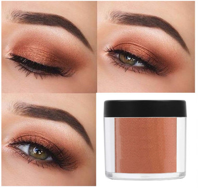 GABBU Shimmery Dust Highly Pigmented Eyeshadow With Radiant Pigment Copper Powder(Copper)