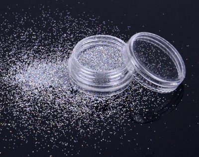 Arcanuy Fine Silver Cosmetic Glitter(SILVER)