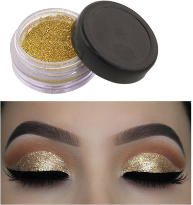 MYEONG 3D Finish Multi Purpose Soft Touch Golden shimmery glitter(Golden)