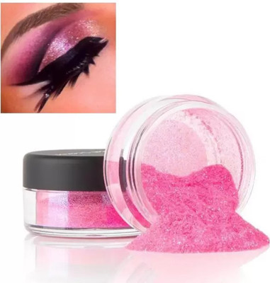 DARVING New 3D Finish Multi Purpose Soft Touch Baby Pink shimmery glitter(PINK)