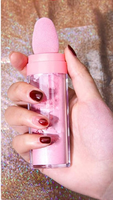 ADJD Powder Sparkle Face Eyes Body and Clavicle Multi-Use Pearlescent Loose Powder(PINK)