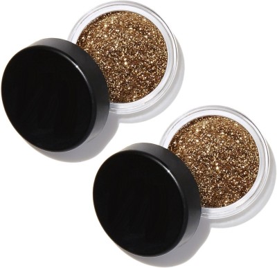 REIMICHI Glitter Eye shadow, Shimmer Sparkle Glow Eye Brightener Brown Powder Glitter(BROWN)