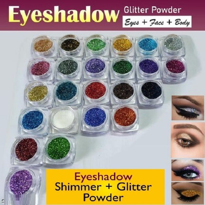 Amaryllis Illumination Face Cool White Highlighter & Glitter Powder(MULTICOLOR)