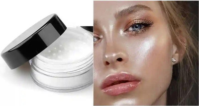 ADJD Soft Glitter Powder for Face and Eyes White Highlighter(White)