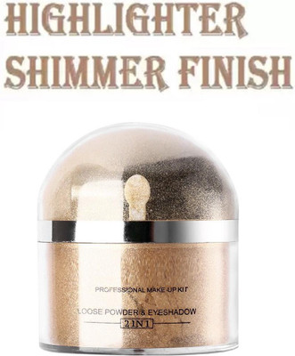 Latixmat PROFESSIONAL LONG WEAR SHIMMER SHINE HIGHLIGHTER POWDER(GOLD)
