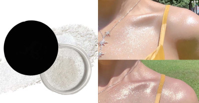 GULGLOW99 Highlighter Powder for Radiant Glow - Water Resistant, Silky Texture Highlighter(WHITE)