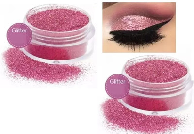 GABBU Best 3D Finish Multi Purpose Soft Touch Baby Pink shimmery glitter(pink)