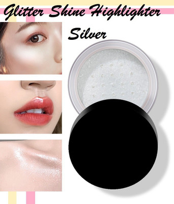 AMOSFIA Illuminator Face Glowing Shimmer Shiny(SILVER)