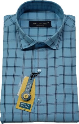 Pillix John Killer Men Checkered Casual Gold Shirt