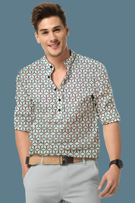 STELLALIFE Trend Men Printed Casual Multicolor Shirt