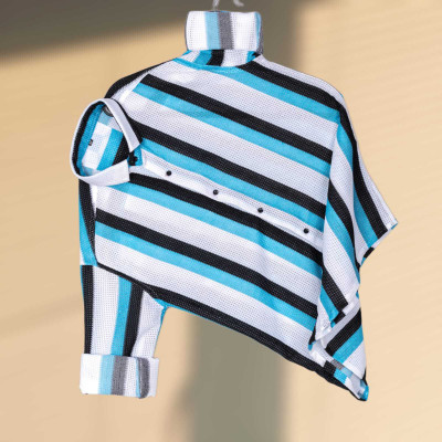 shivay enterprise Men Self Design Casual Blue Shirt