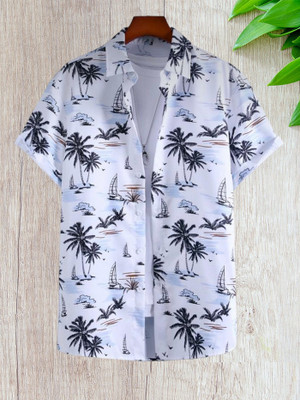ZONANZA Men Printed Casual Multicolor Shirt