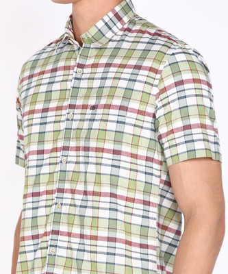 PETER ENGLAND Men Checkered Casual Multicolor Shirt