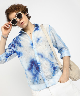 CAMPUS SUTRA Men Dyed/Ombre Casual Multicolor Shirt