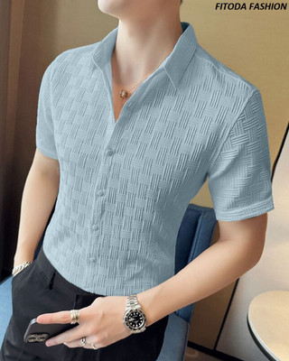 fitoda fashion Men Solid Casual Multicolor Shirt