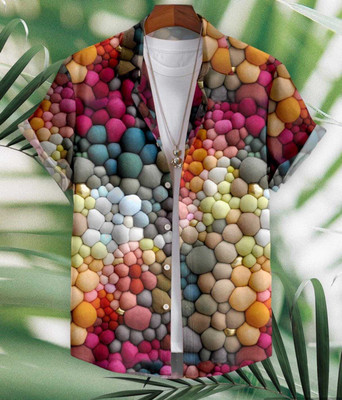 Varni Creation Men Printed Casual Multicolor Shirt