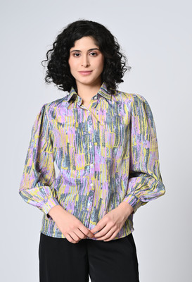 ALL WAYS YOU Women Printed Casual Multicolor Shirt