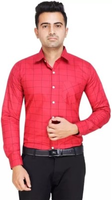 Dinesh Creation Men Checkered Formal Multicolor Shirt