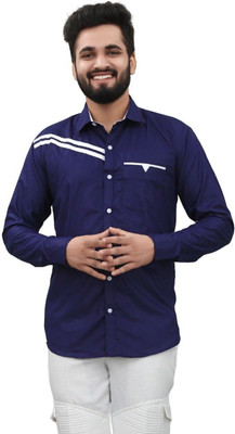 GAZZY CREATION Men Striped Casual Multicolor Shirt