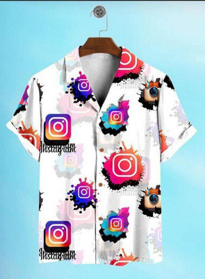 shivay creation Men Printed Casual Multicolor Shirt