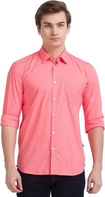 PARX Men Solid Casual Red Shirt
