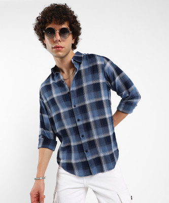 CAMPUS SUTRA Men Checkered Casual Multicolor Shirt