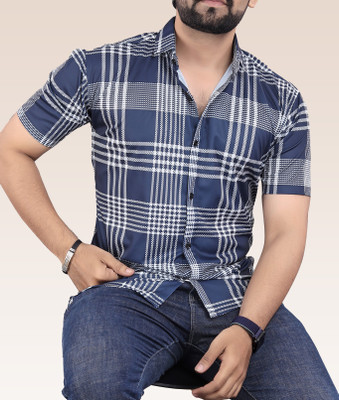 Varidashi Men Checkered Casual Multicolor Shirt