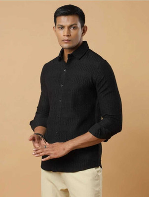 SHFASHION Men Self Design Casual Multicolor Shirt