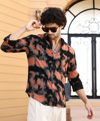 CAMPUS SUTRA Men Striped Casual Multicolor Shirt