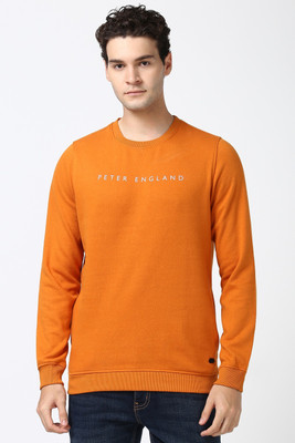 PETER ENGLAND Full Sleeve Graphic Print Men Sweatshirt