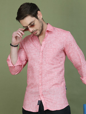 Roadster Men Solid Casual Red Shirt