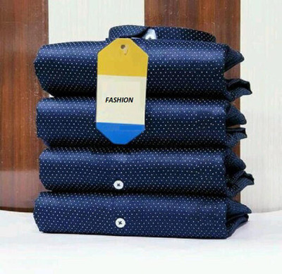 balino Men Printed Casual Blue Shirt