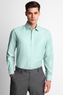 LOUIS PHILIPPE Men Solid Formal Light Blue Shirt