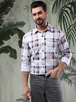 KOTTY Men Checkered Casual Multicolor Shirt