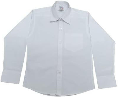 PUPPETNX Men Solid Formal White Shirt
