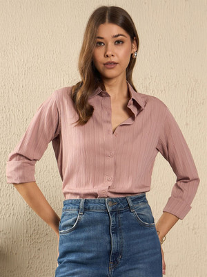 clothsaga Women Solid Casual Multicolor Shirt