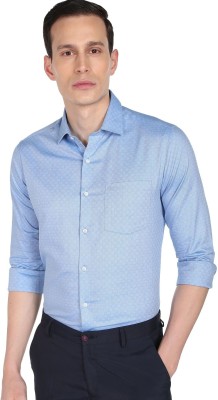 ARROW Men Checkered Formal Blue Shirt