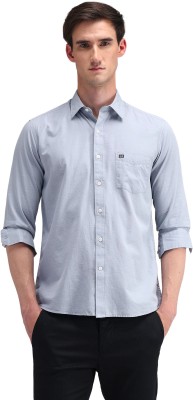 ARROW Men Checkered Formal Blue Shirt