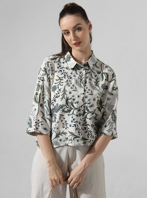 MOXTE Women Printed Casual Multicolor Shirt
