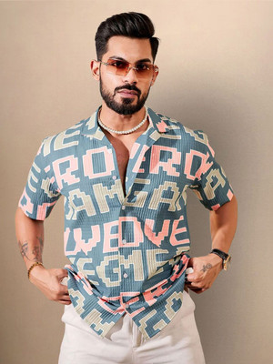 Moda Rapido Men Printed Casual Multicolor Shirt