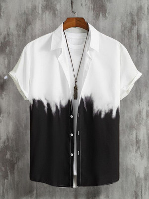 fitoda fashion Men Self Design Casual Multicolor Shirt
