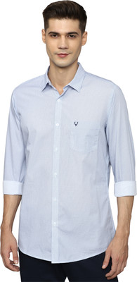 Allen Solly Men Printed Casual Blue Shirt