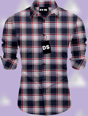 Rajaranchod creation Men Checkered Casual Multicolor Shirt