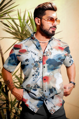 METRONAUT Men Printed Casual Multicolor Shirt