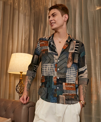 CAMPUS SUTRA Men Printed Casual Multicolor Shirt