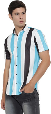 iCome Men Printed Casual Multicolor Shirt