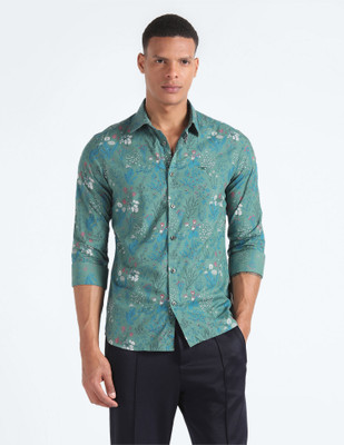 FLYING MACHINE Men Printed Casual Multicolor Shirt