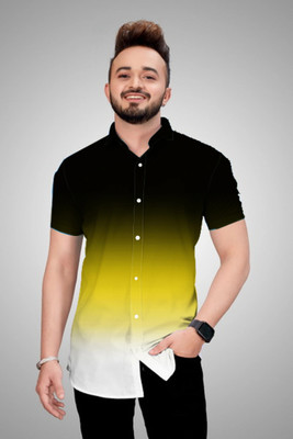 colorwings Men Dyed/Ombre Casual Multicolor Shirt